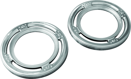 Kuryakyn Rear Speaker Accents For Harley-Davidson Chrome - Cycle City Outdoors