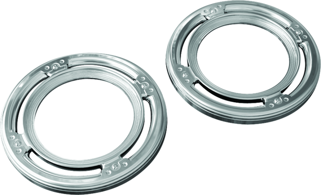 Kuryakyn Rear Speaker Accents For Harley-Davidson Chrome - Cycle City Outdoors