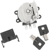 DRAG SPECIALTIES Side Hinge Ignition Switch - Chrome 21-0209
