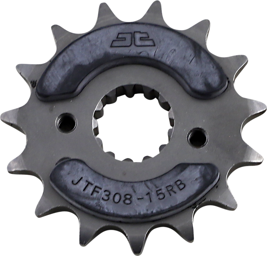JT SPROCKETS JTF308.15RB Front Sprocket - 15 Tooth - Aprilia/Honda/Suzuki/Yamaha | Off-Road/Street