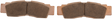 EBC FA-R Series Sintered Front Brake Pads - FA676R (Yamaha YXZ1000R / YXZ1000R SS / SS 2016–2023)