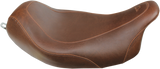 MUSTANG Seat - Wide Tripper* Solo - without Backrest - Smooth - Brown 76720