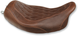 MUSTANG Seat - Wide Tripper* Solo - without Backrest - Diamond - Brown 76722