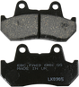 EBC FA Series Organic Base Brake Pads - FA69 (Honda CB450SC Nighthawk / Super / V65 Magna 1981–1990)