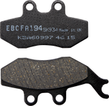 EBC FA Series Organic Base Brake Pads - FA194 (Aprilia / Gas Gas / Beta / Yamaha / Sherco / Piaggio 1999–2024)