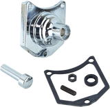 DRAG SPECIALTIES Solenoid End Cover - Starter Button - Chrome 79-4006