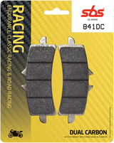SBS Track Organic Base Front Brake Pads - 841DC (Ducati / MV Agusta / Suzuki / Kawasaki / Aprilia / KTM 2007–2025)
