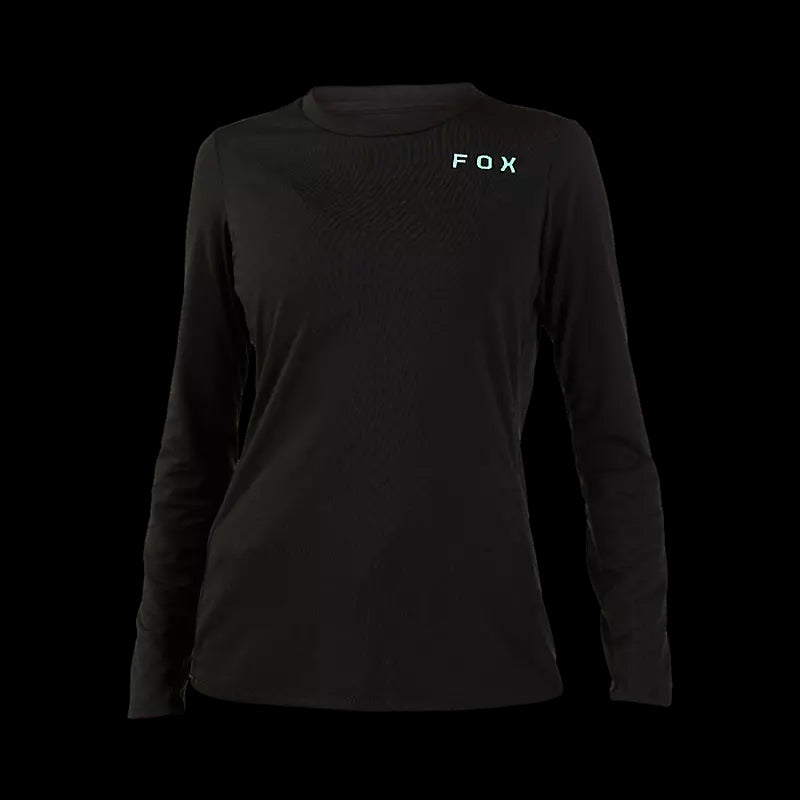 Fox Racing - Womens Ranger Race Long Sleeve Jersey - Black - S