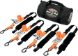 Powertye Mfg. TRAILERKIT-89 Fat Strap Trailer Kit - Orange | Adventure/ATV/UTV