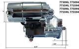 Terry Components 775094 Starter - High Torque - Chrome | Street