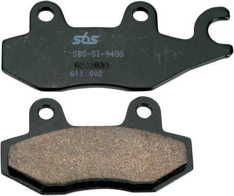 SBS Sintered Brake Pads - 611SI (Kawasaki / Yamaha / Hisun / Massimo / Bennche / Can-Am 1987–2026)