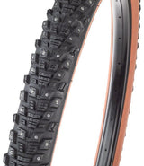 45NRTH Kahva Studded Winter Tire - 29x2.25 Tan | 252 Concave Carbide Studs | 60 TPI Tubeless