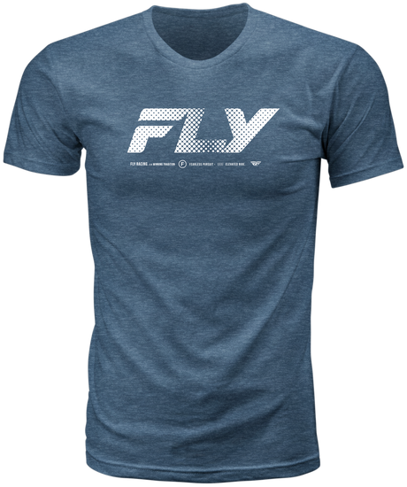 Fly Worldwide Tee Blue Sm