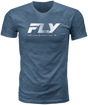 Fly Worldwide Tee Blue Sm