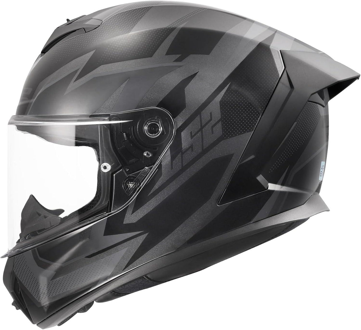 LS2 Rapid III Motorcycle Helmet Xtrem Black/Gray