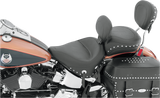 MUSTANG Wide Rear Seat - Studded - Black - FLST '00-'15 79486