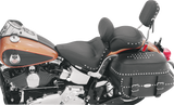 MUSTANG Sport Seat - Studded - Driver's Backrest - FLST '05-'15 79489