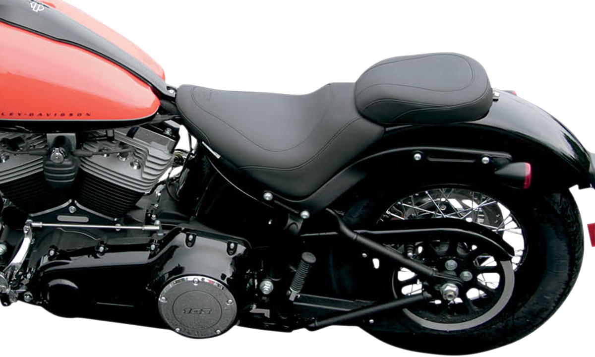 MUSTANG Seat - Wide Tripper* Solo - without Backrest - Smooth - Black 76760