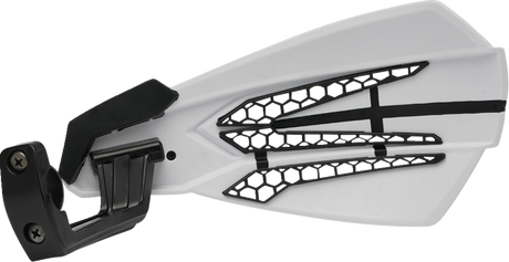 Cycra 1CYC-0057-42X MX-Race Handguards - White/Black | ATV/UTV/Off-Road