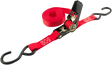 Erickson 01400 Tie-Down Strap - Ratchet - 1" x 15' - Red | ATV/UTV/Off-Road