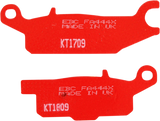 EBC FA-TT Series Semi-sintered Front Right Brake Pads - FA444X (Yamaha Grizzly FI 4x4 Auto / Grizzly / YFM250 Raptor 2007–2022)