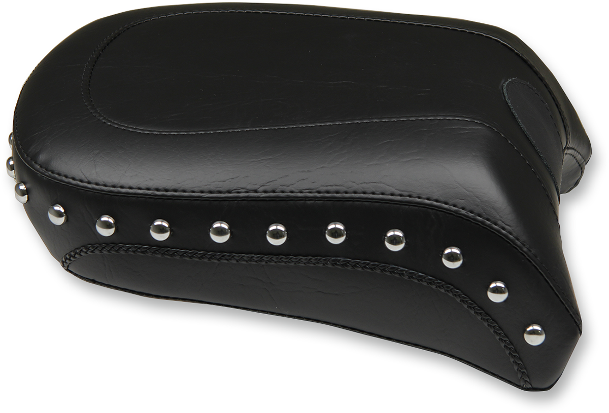 MUSTANG Wide Rear Seat - Studded - Black - FLST '05-'17 76235