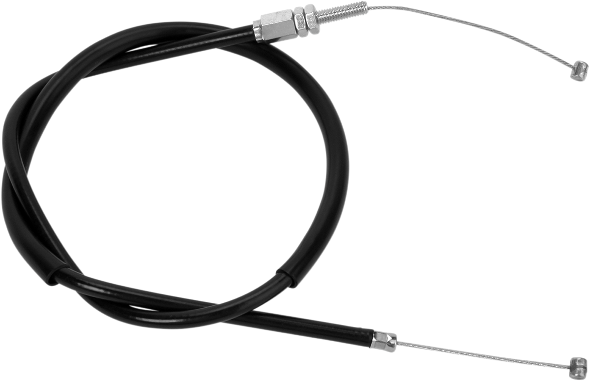 MOTION PRO Black Vinyl Throttle Cable - Push - Kawasaki 03-0180
