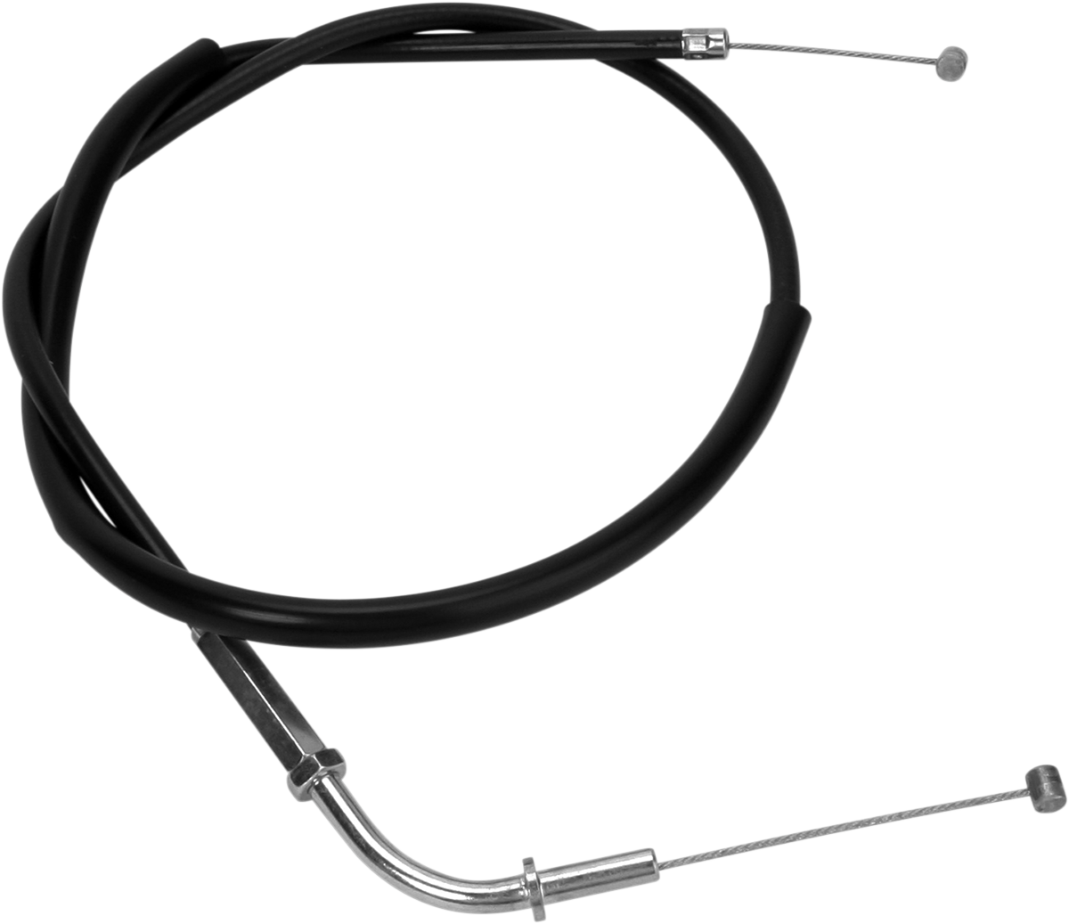 MOTION PRO Black Vinyl Throttle Cable - Push - Kawasaki 03-0145