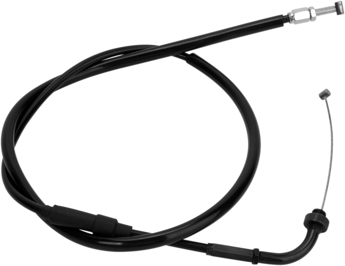 MOTION PRO Black Vinyl Throttle Cable - Pull - Honda 02-0239