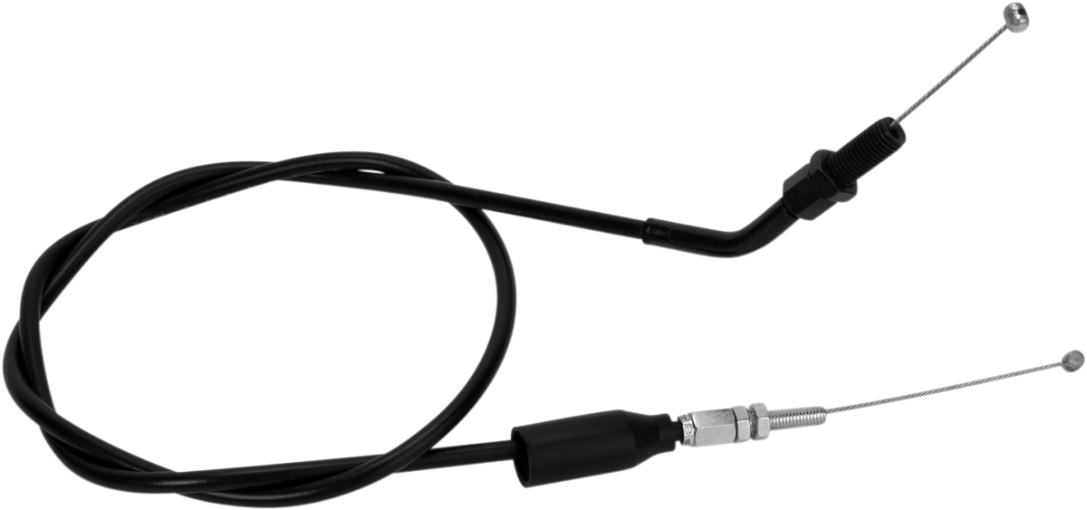 MOTION PRO Black Vinyl Throttle Cable - Pull - Kawasaki 03-0232