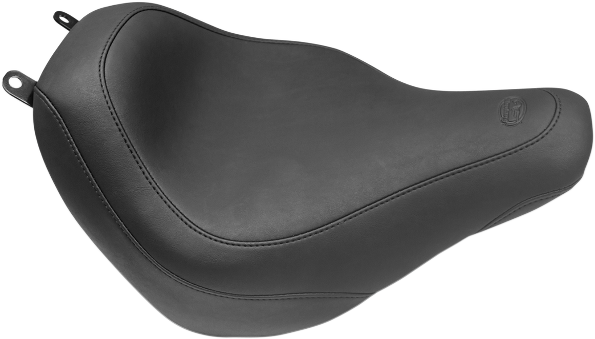 MUSTANG Seat - Wide Tripper* Solo - without Backrest - Smooth - Black 75882