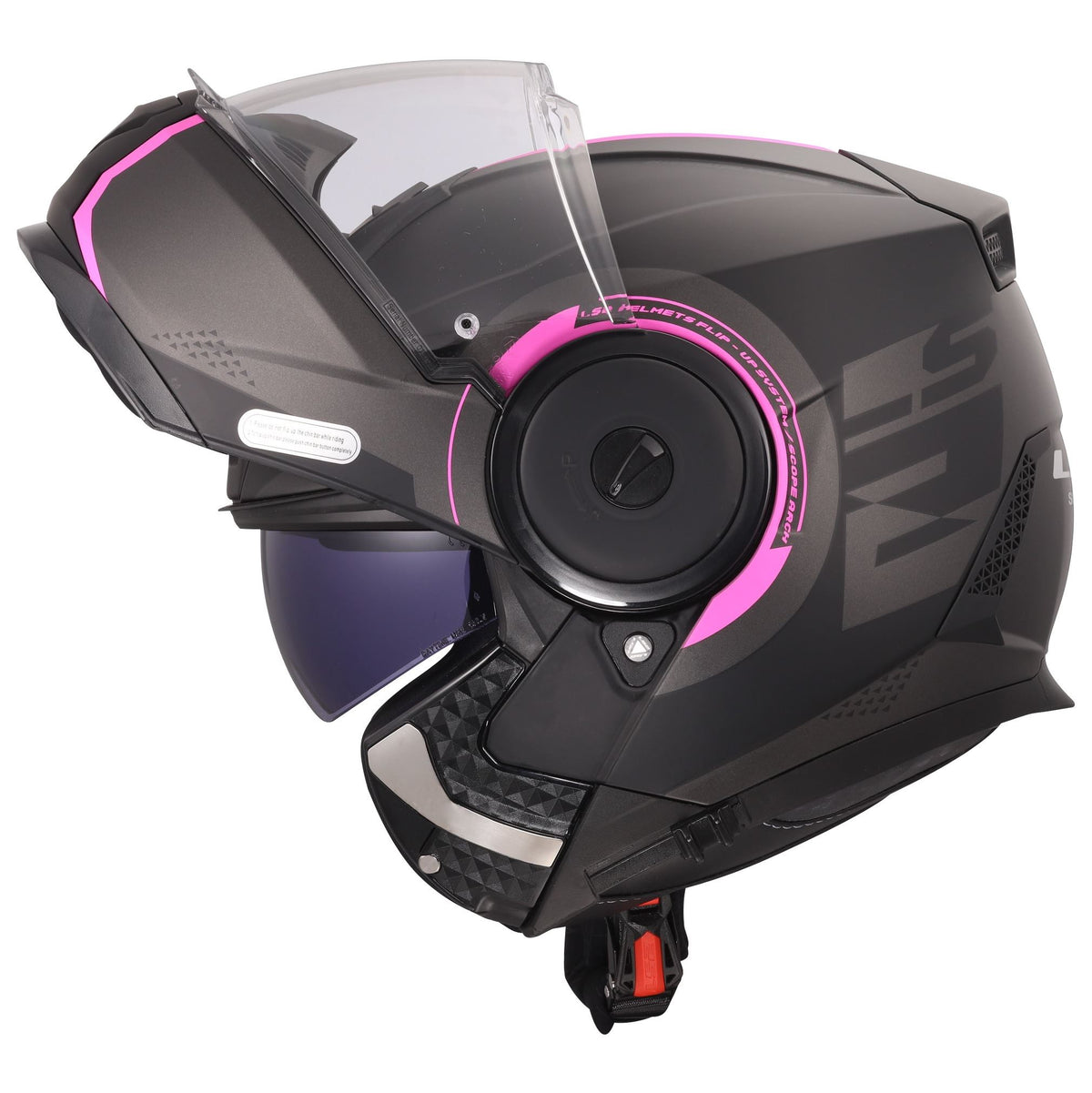 LS2 Horizon II Modular Helmet | Arch | Matte Titanium/Pink | XS–3XL | 902-3151