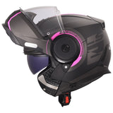 LS2 Horizon II Modular Helmet | Arch | Matte Titanium/Pink | XS–3XL | 902-3151