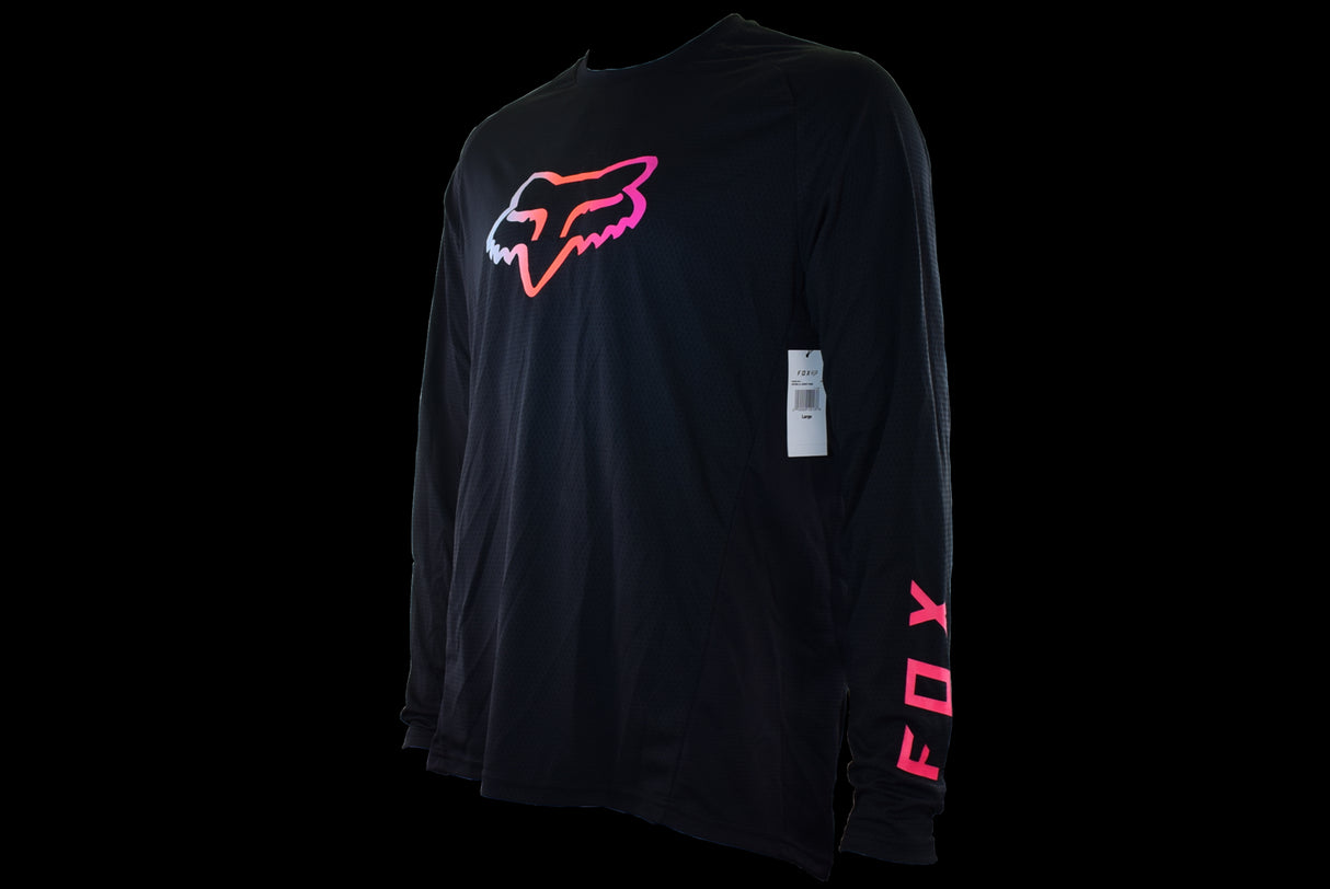 Fox Racing - Defend Long Sleeve Park Jersey - Blk - L