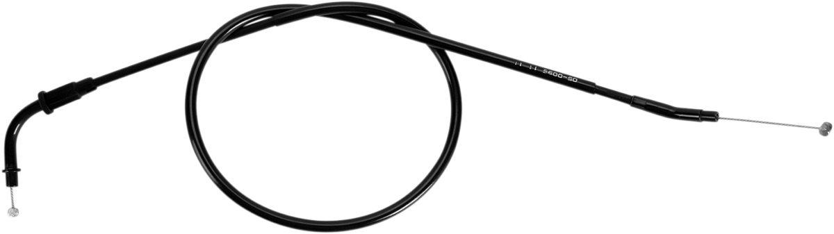 MOTION PRO Black Vinyl Throttle Cable - Pull - Yamaha 05-0004