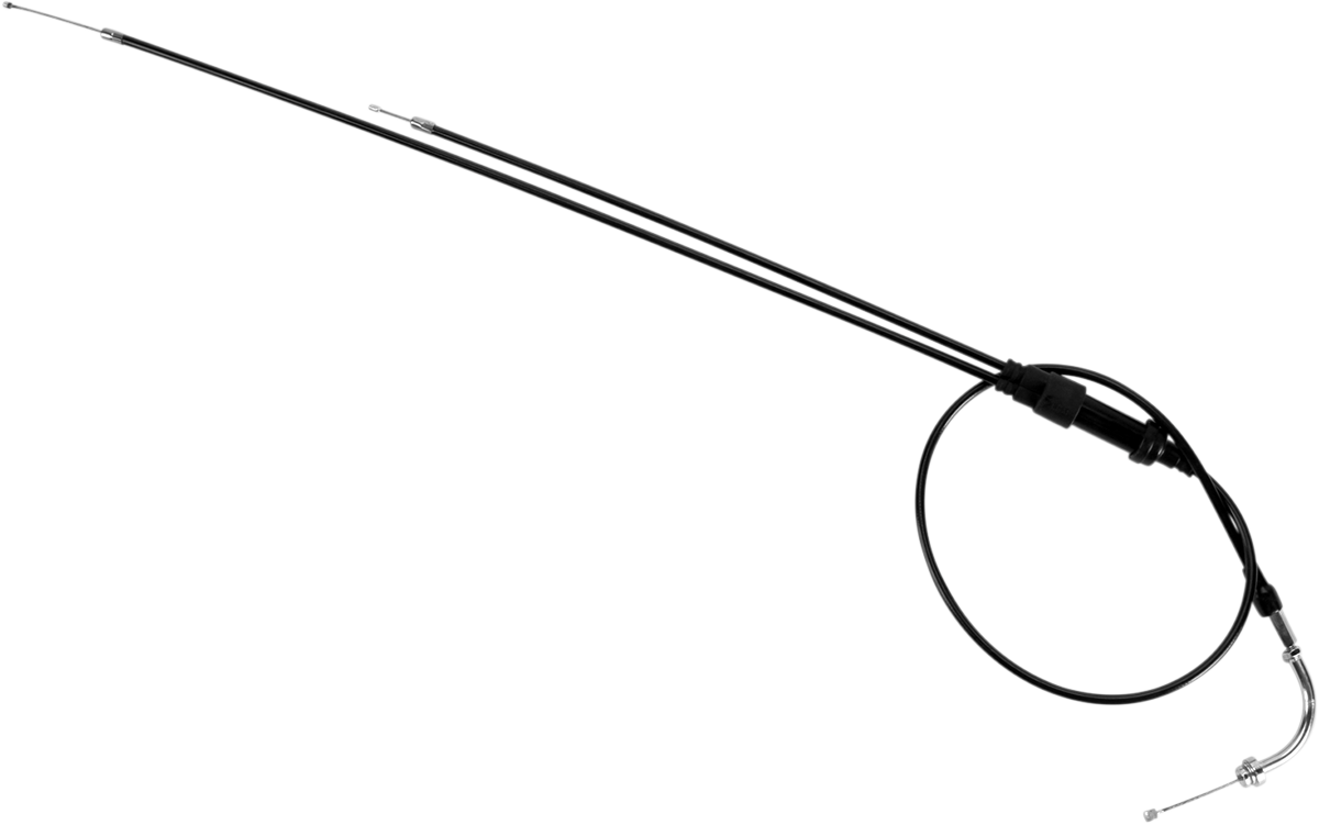 MOTION PRO Black Vinyl Throttle Cable - Pull - Kawasaki 03-0146