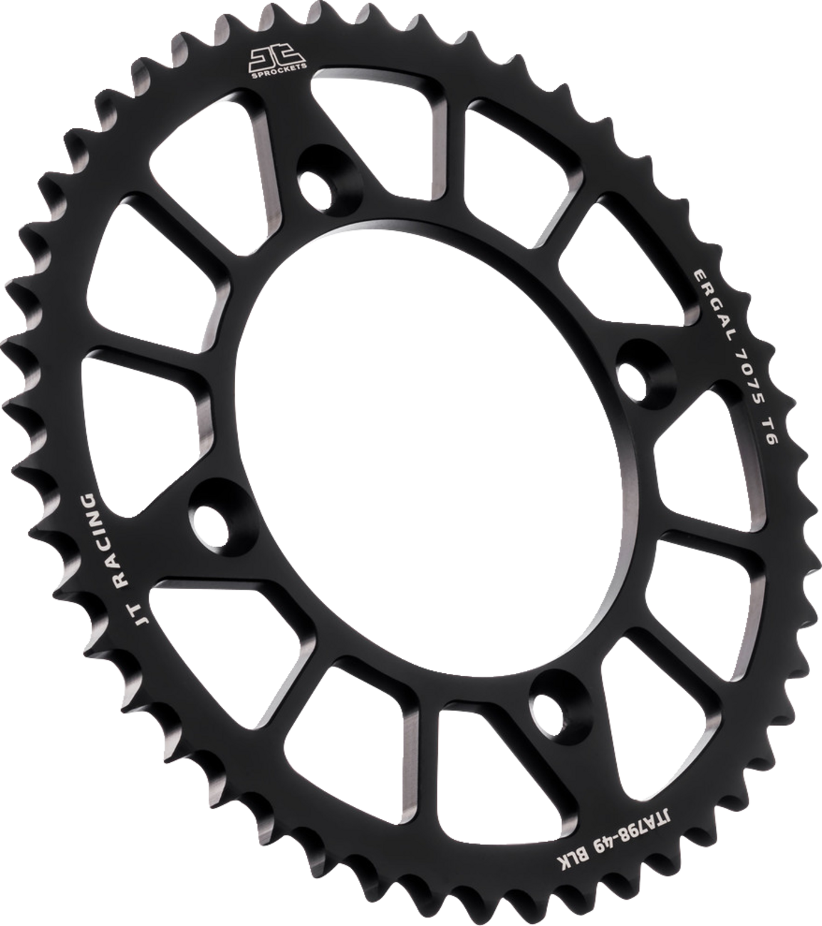 JT SPROCKETS JTA798.49BLK Rear Sprocket - Black - 49 Tooth - Suzuki/Yamaha | Off-Road