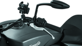 Kuryakyn Raised Mirror Mnt Adapters Gloss Black - Cycle City Outdoors