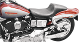 MUSTANG Seat - Fastback* - Stitched - Black - Dyna '96-'03 75439