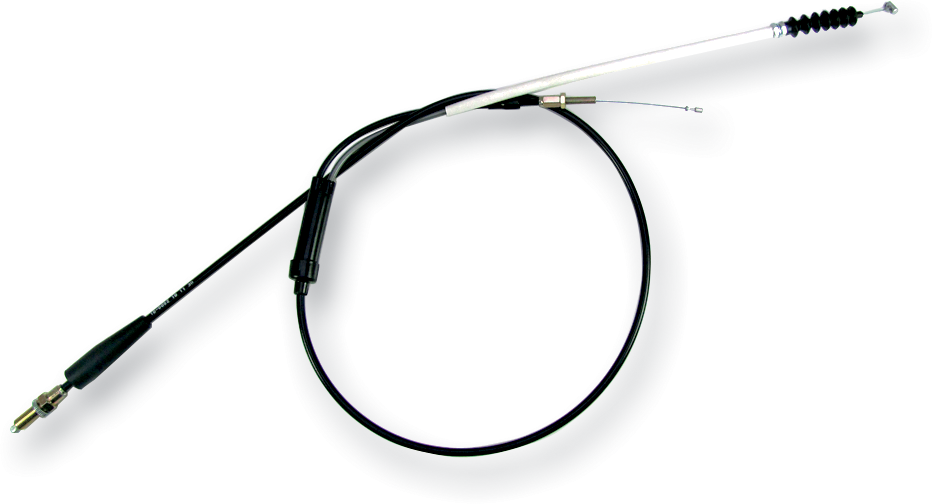 MOTION PRO Black Vinyl Throttle Cable - Pull - Polaris 10-0052