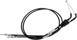 MOTION PRO Black Vinyl Throttle Cable - Push/Pull - Kawasaki 03-0358