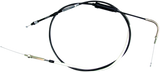 MOTION PRO Black Vinyl Throttle Cable - Pull - Polaris 10-0091