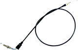 MOTION PRO Black Vinyl Throttle Cable - Pull - Polaris 10-0098