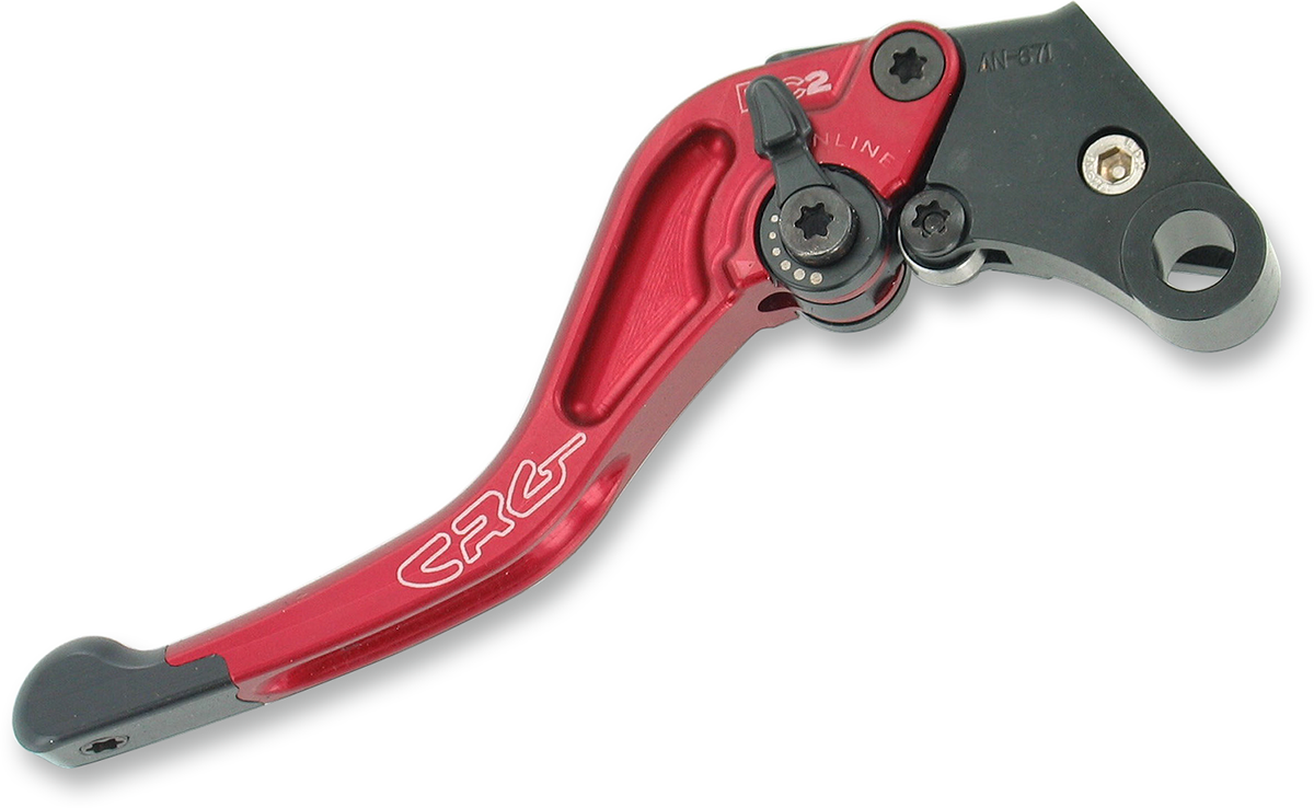 CRG 2AN-671-H-R RC2 Shorty Clutch Lever - Red | Street