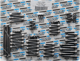 DRAG SPECIALTIES Bolt Kit - Knurled - Motor MK699BK