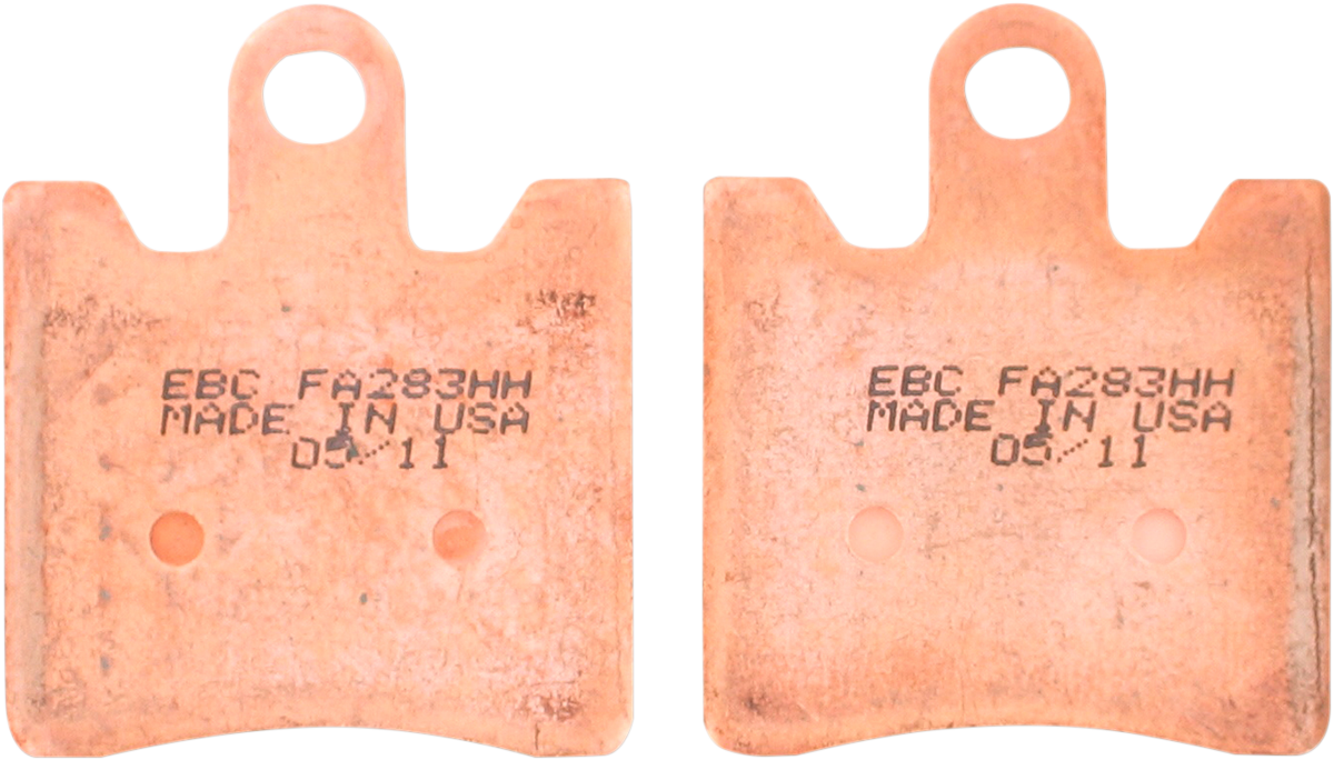 EBC SFA-HH Series Sintered Front Left Brake Pads - SFA283/4HH (Suzuki Burgman 250 / Burgman 400 1998–2006)