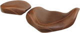MUSTANG Seat - Wide Tripper* Solo - without Backrest - Smooth - Brown 76702