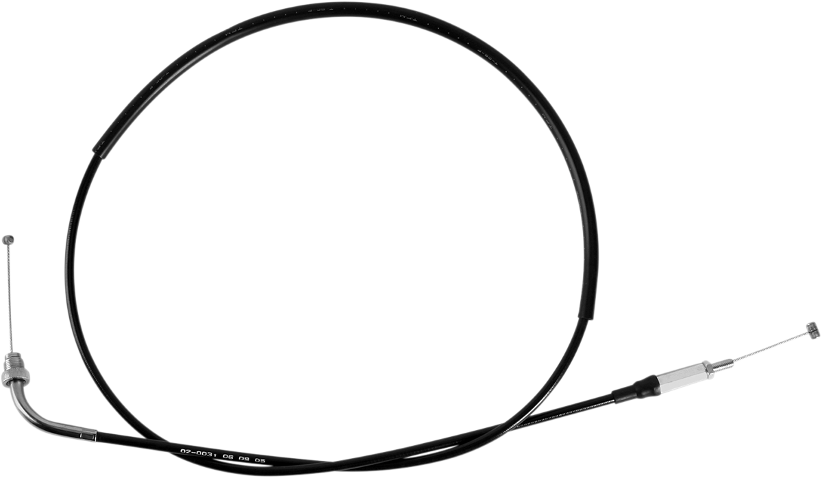 MOTION PRO Black Vinyl Throttle Cable - Push - Honda 02-0031