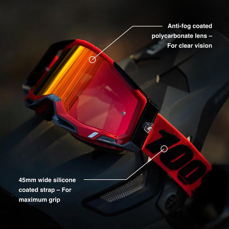 100% - Accuri 2 Goggles (Open Box) - Cycle City Outdoors