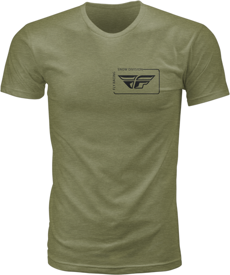 Fly Priorities Tee Light Olive Md - Cycle City Outdoors